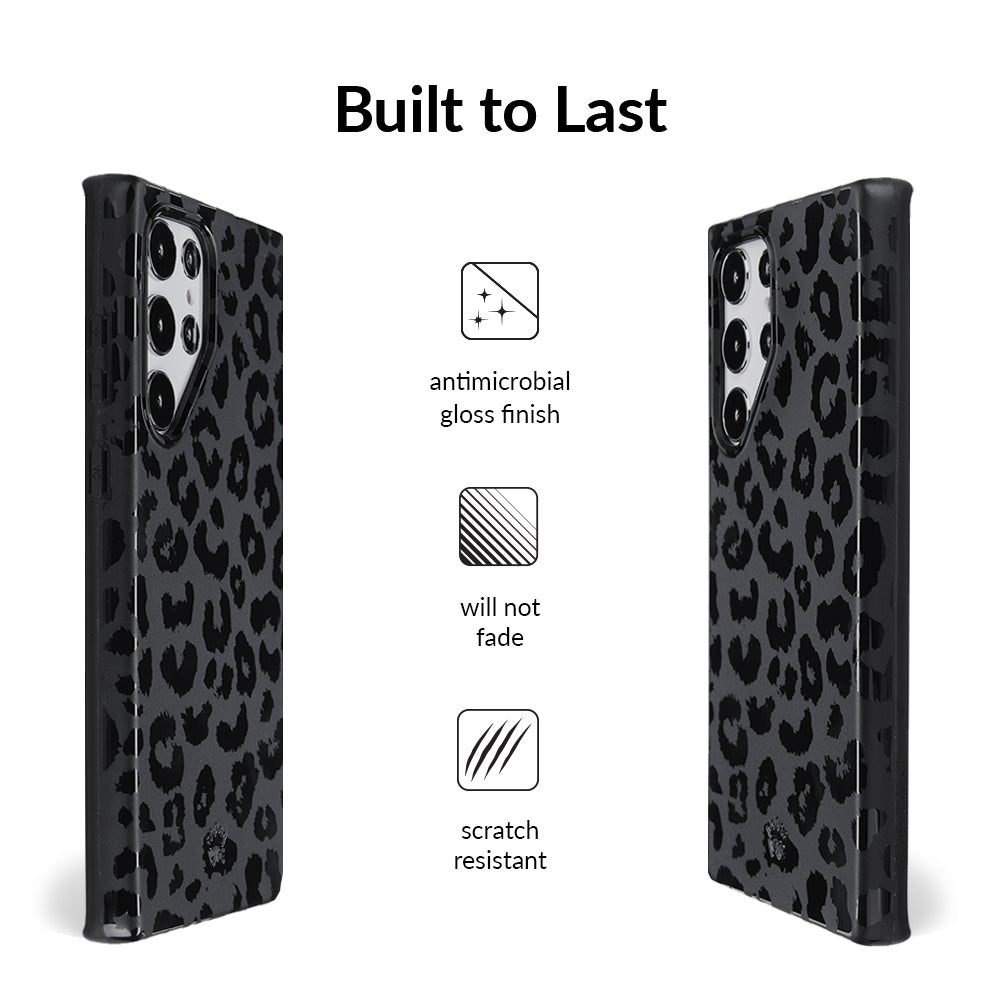 Black Leopard Samsung Case