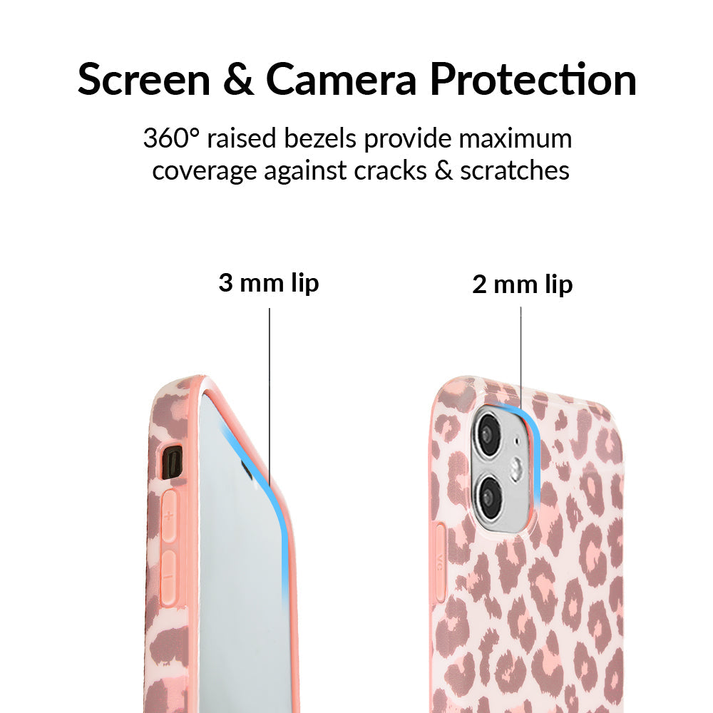 Blush Leopard iPhone Case