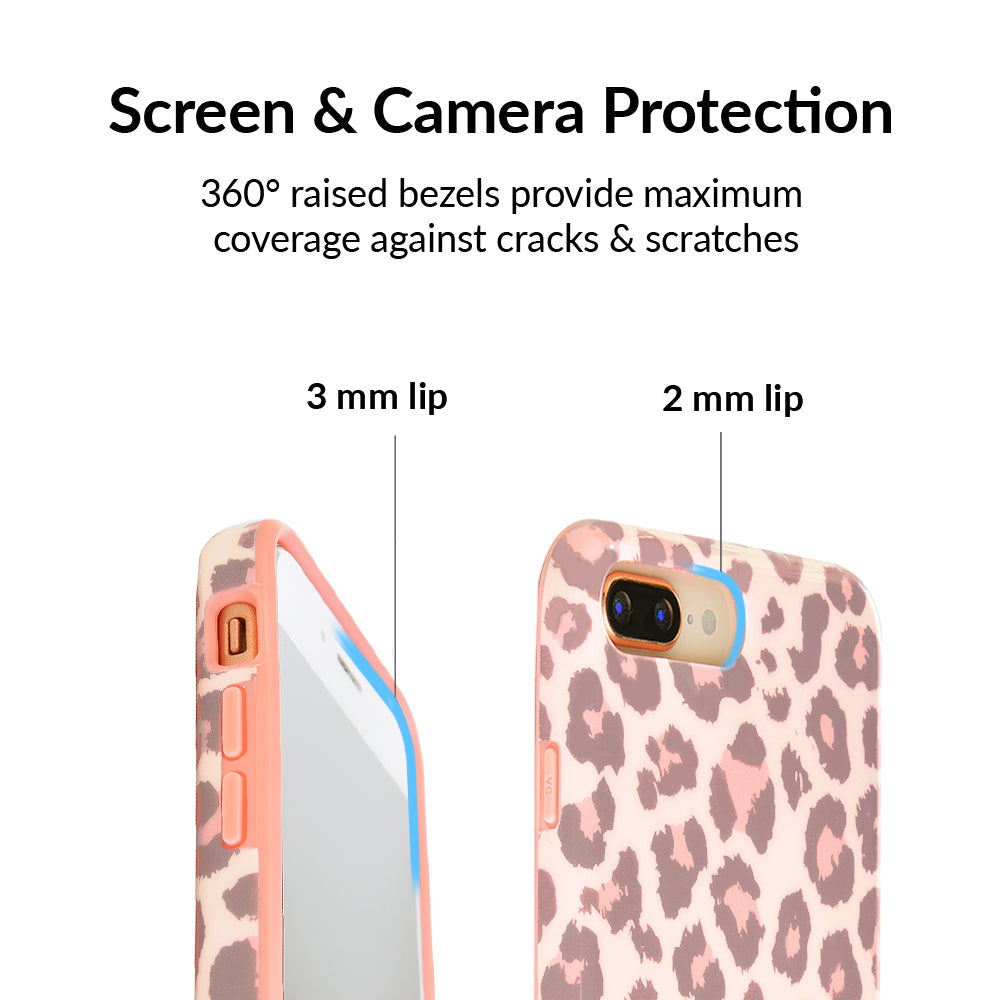 Blush Leopard iPhone Case