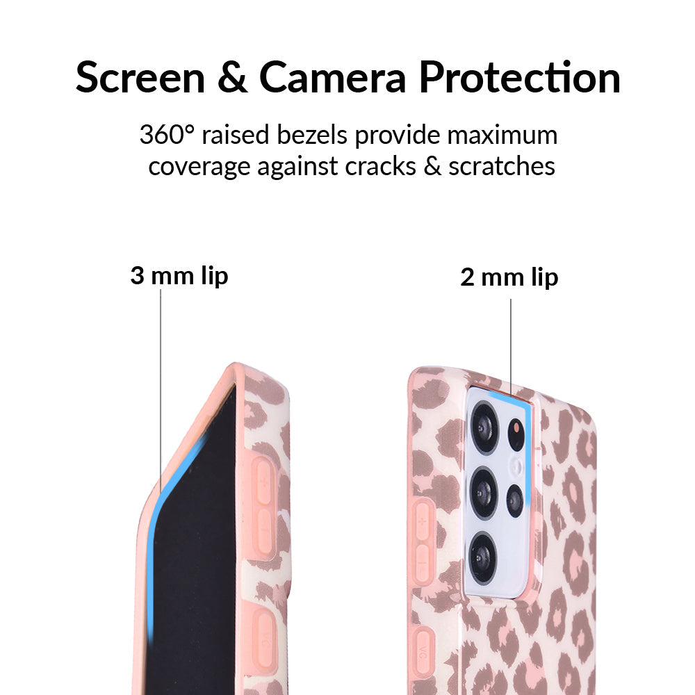 Blush Leopard Samsung Case
