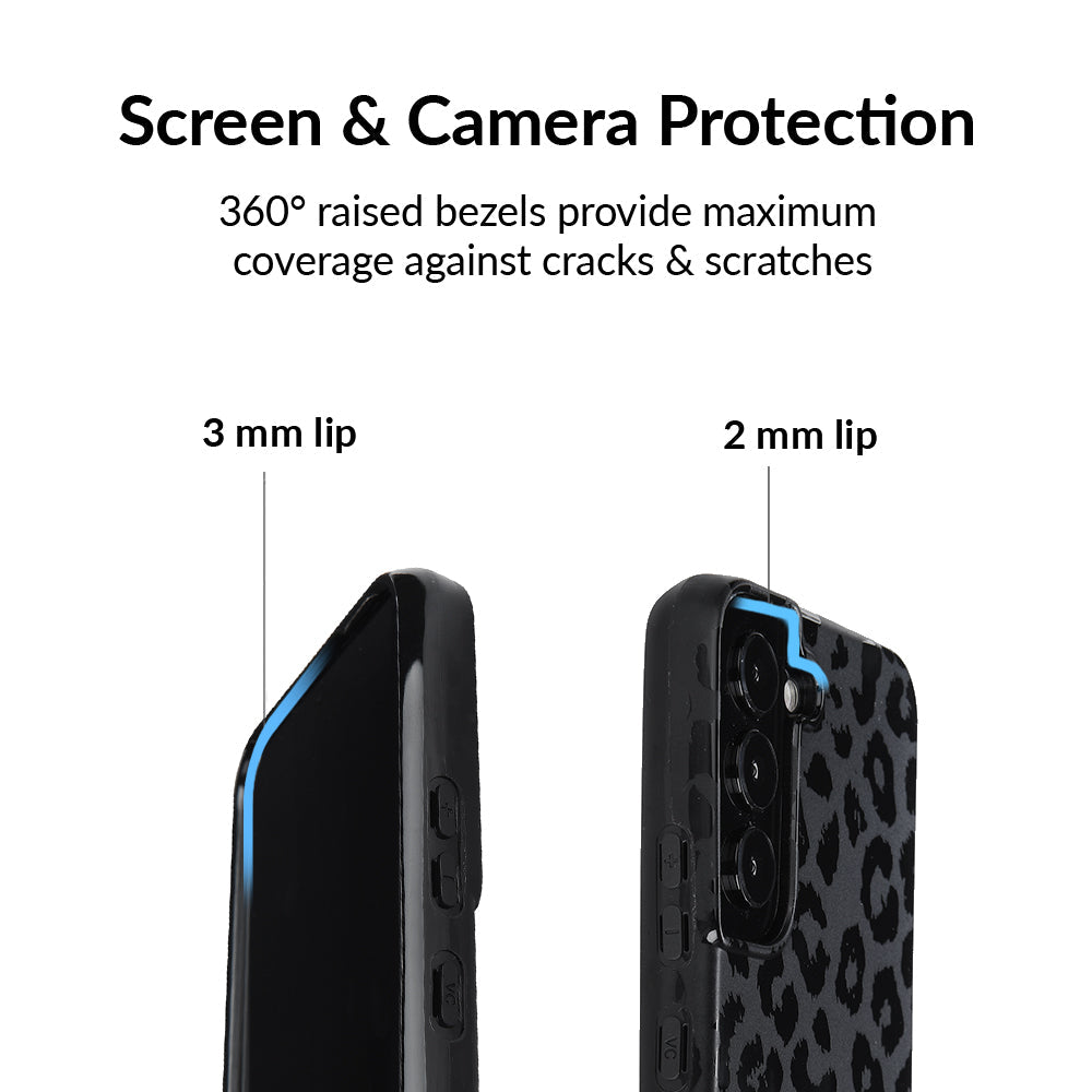 Black Leopard Samsung Case