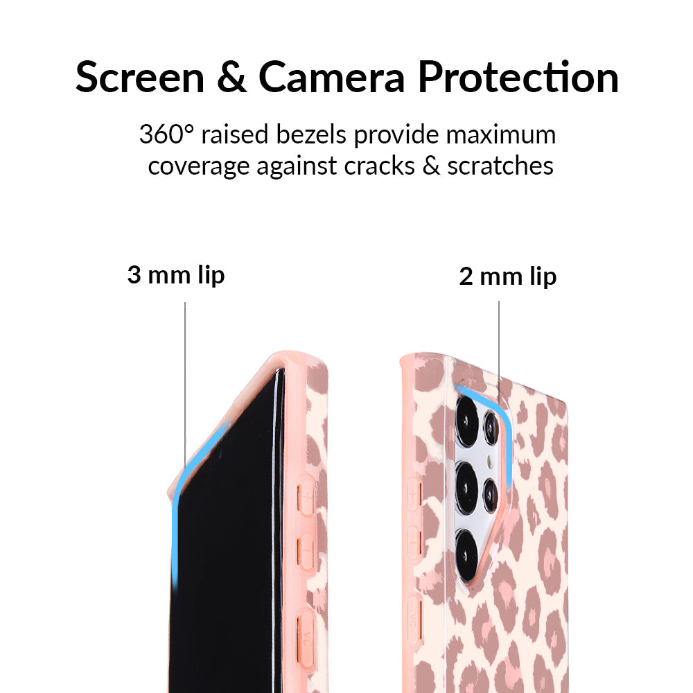 Blush Leopard Samsung Case