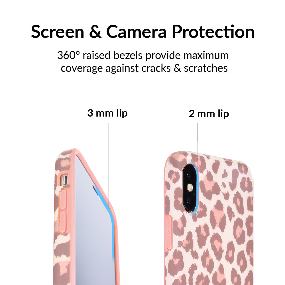 Blush Leopard iPhone Case