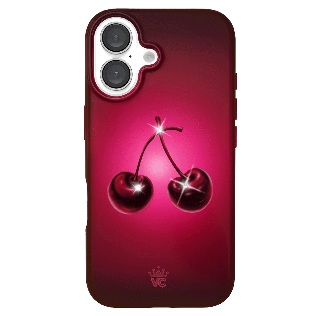 Black Cherry Crystal iPhone Case