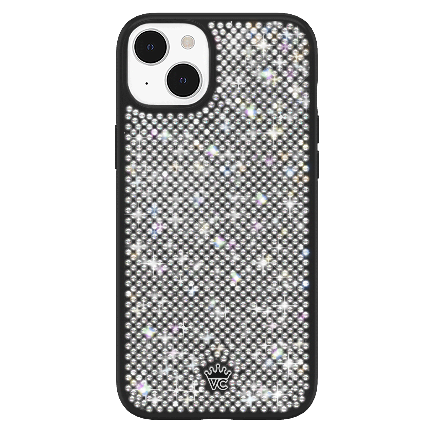 Black Caviar Crystals iPhone Case