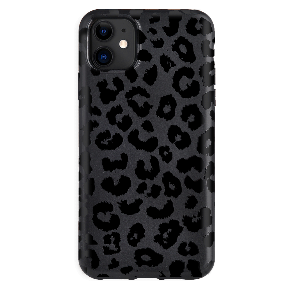 Black Leopard iPhone Case