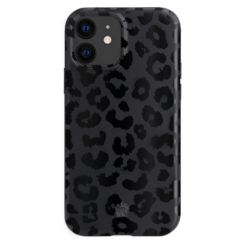 Black Leopard iPhone Case