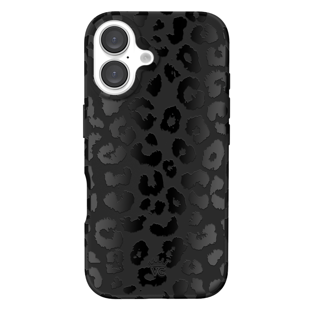 Black Leopard iPhone Case