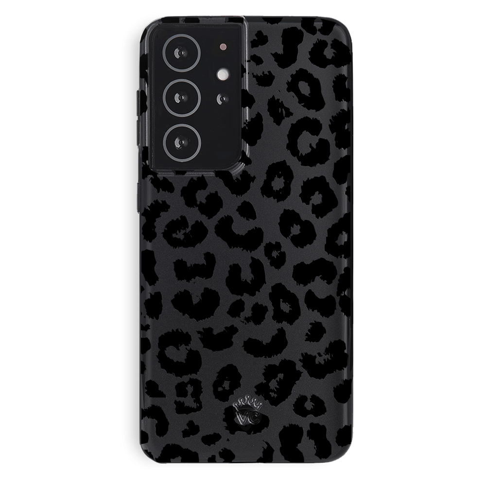 Black Leopard Samsung Case