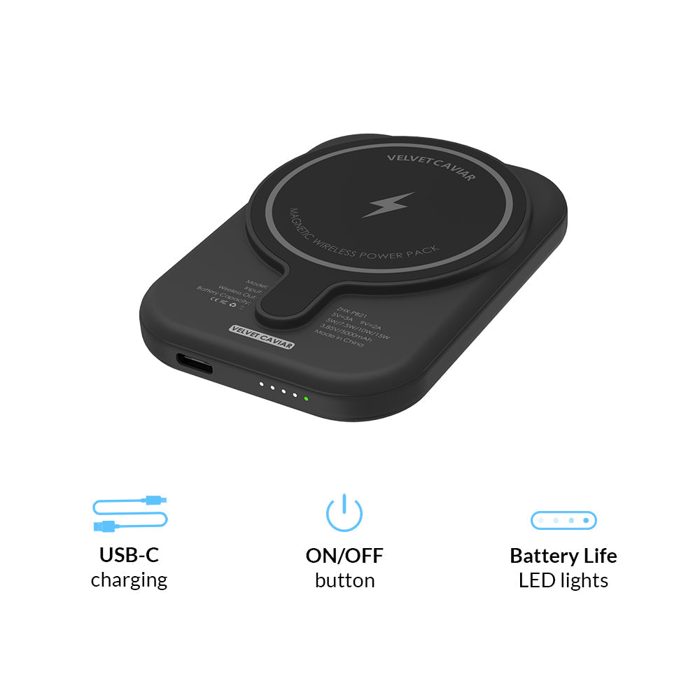 Black MagSafe Battery Power Pack