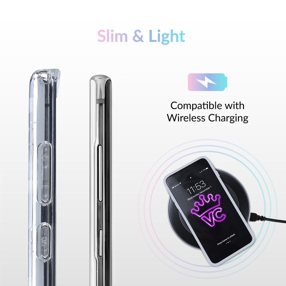 Black Cat Clear Samsung Galaxy Case