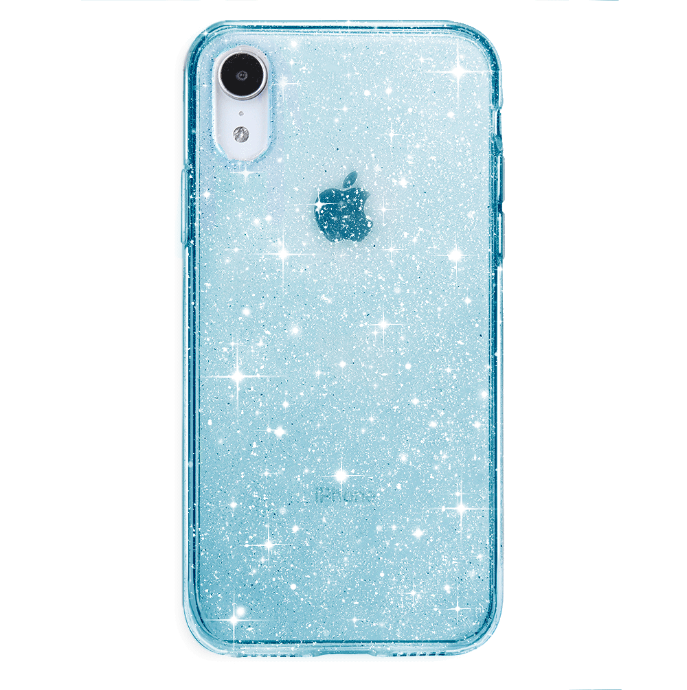 Blue Stardust Glitter iPhone Case