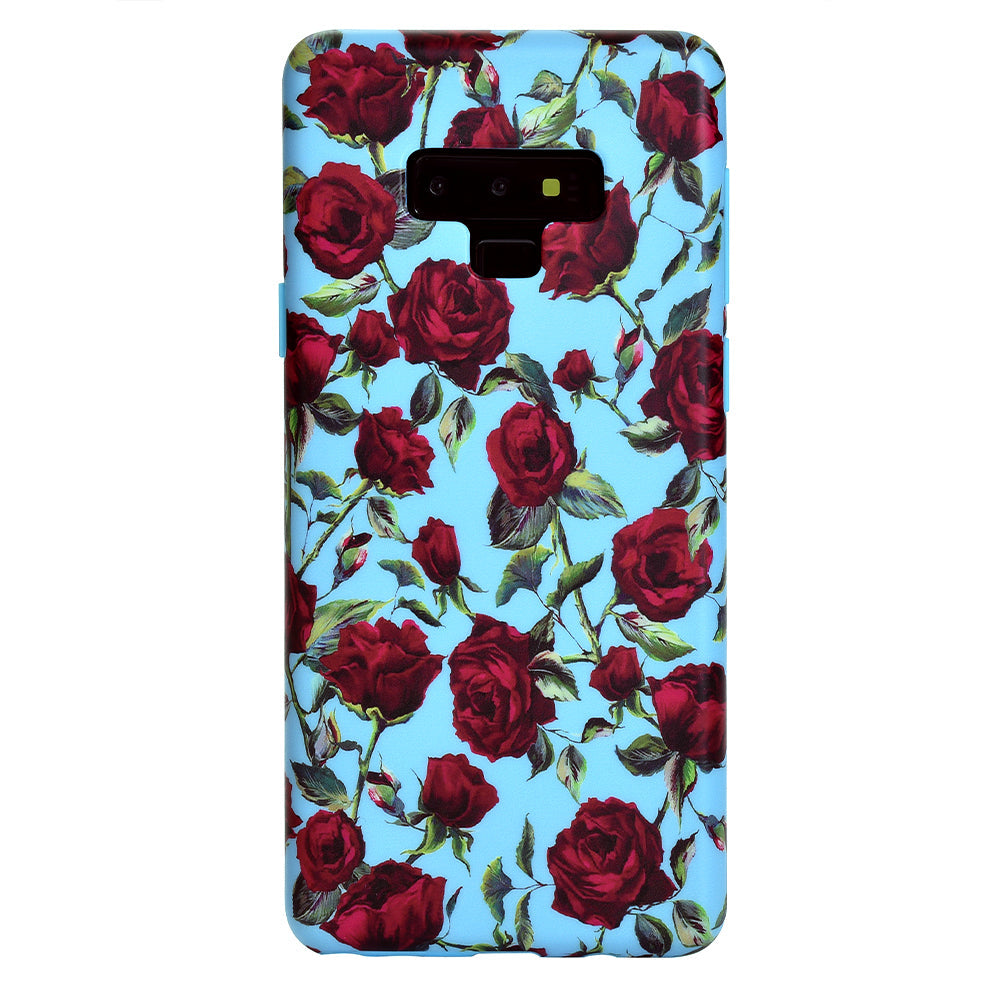 Blue Roses Floral Samsung Galaxy Case