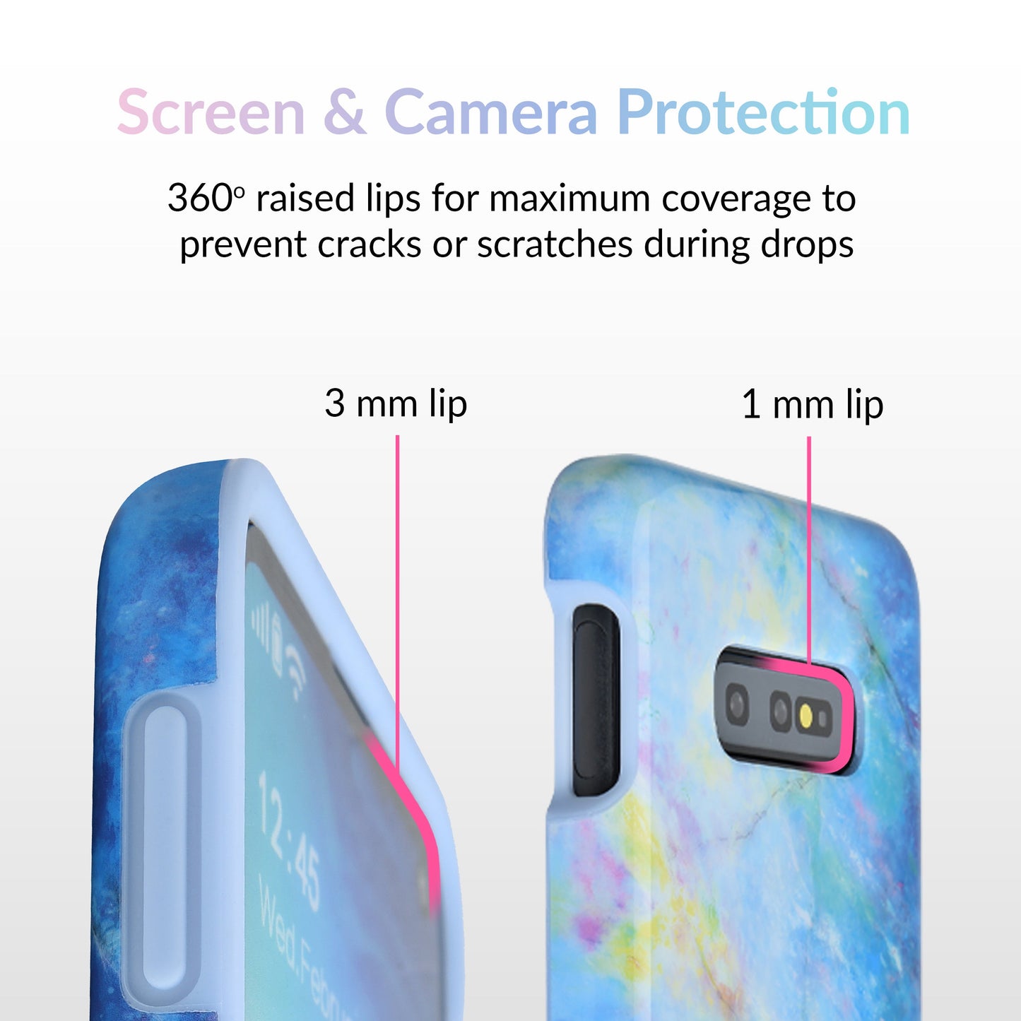 Blue Opal Samsung Galaxy Case