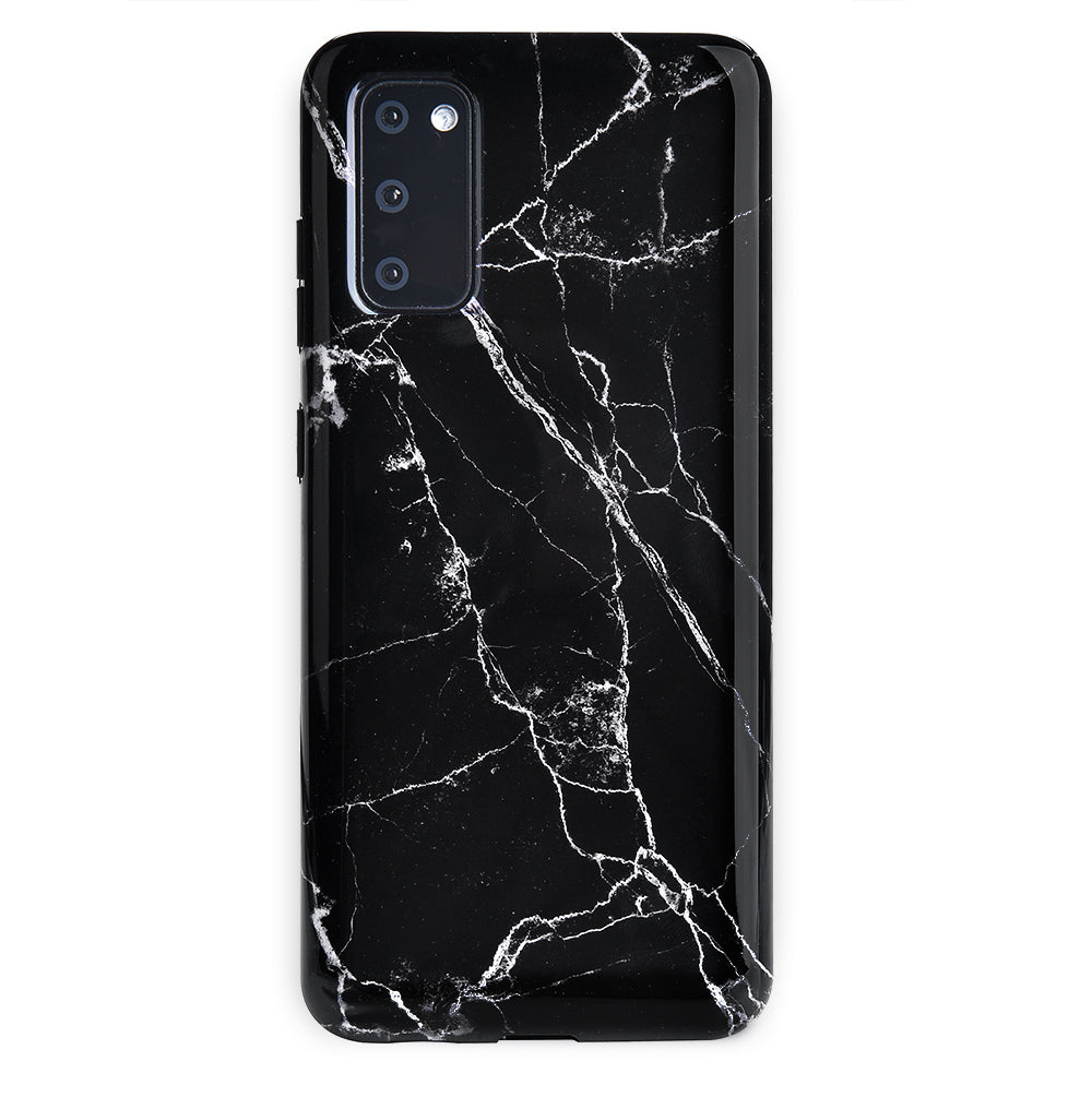 Black Marble Samsung Case