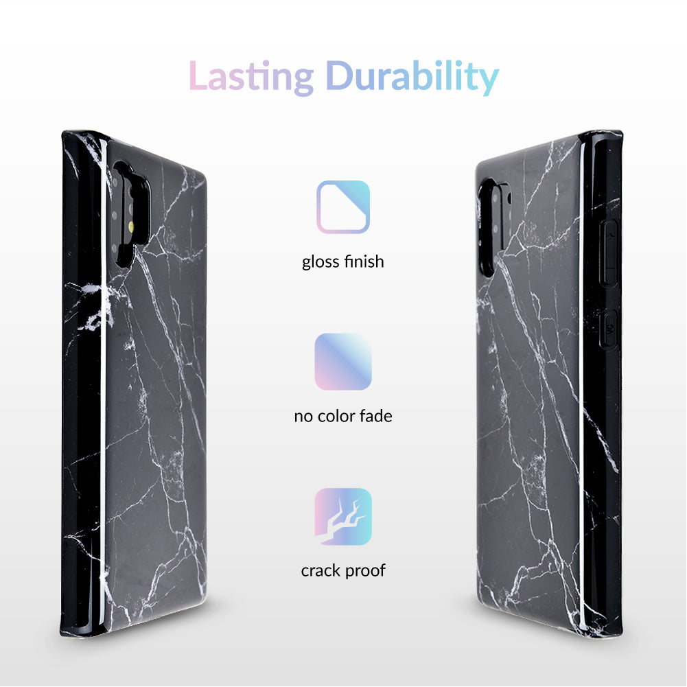 Black Marble Samsung Case