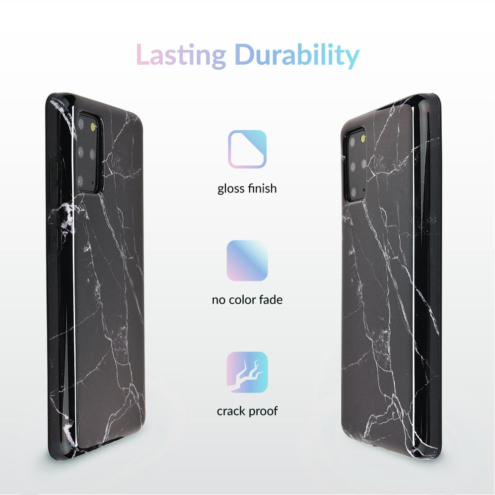 Black Marble Samsung Case