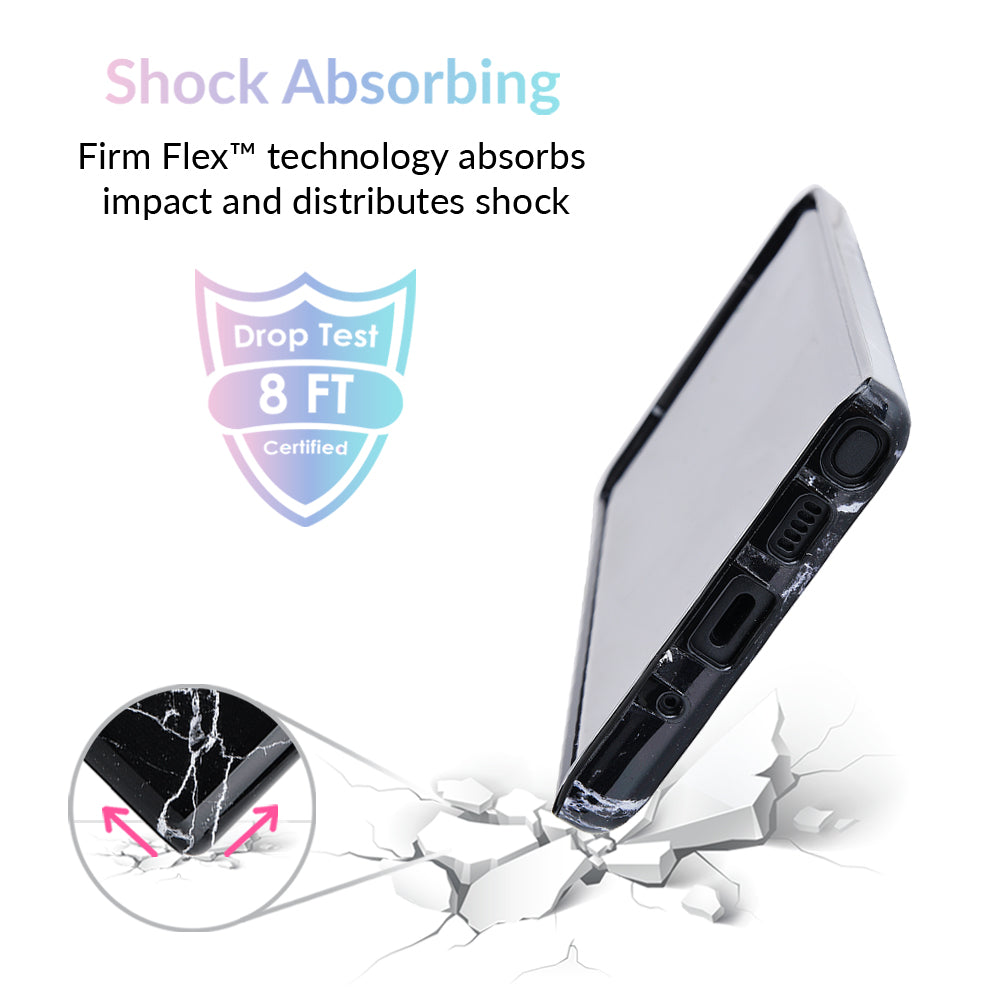 Black Marble Samsung Case