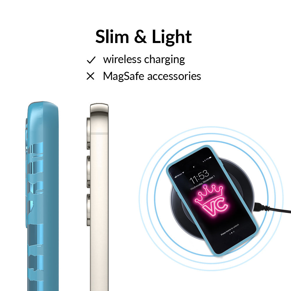 Blue Sapphire Leopard Samsung Case