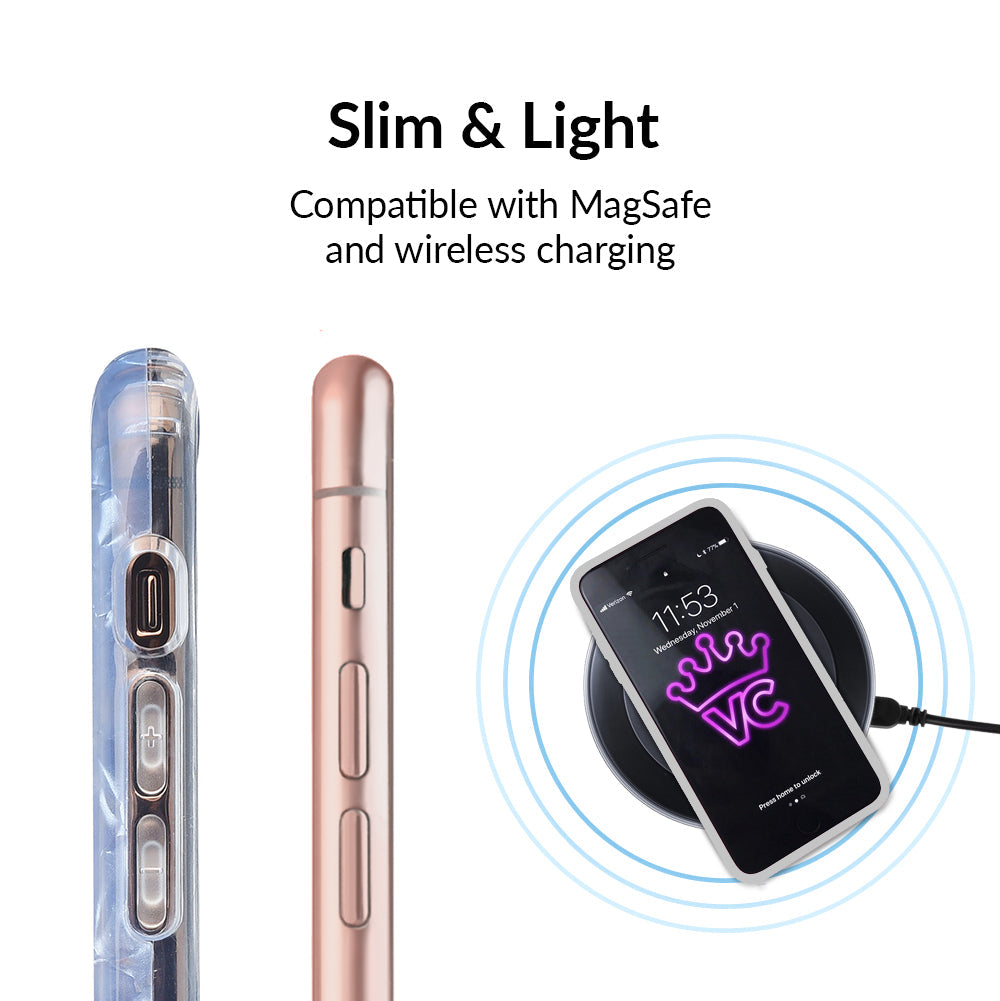 Blue Opal Quartz iPhone Case