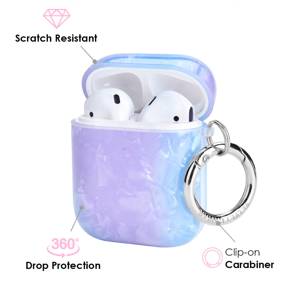 Blue Opal Quartz AirPod Case