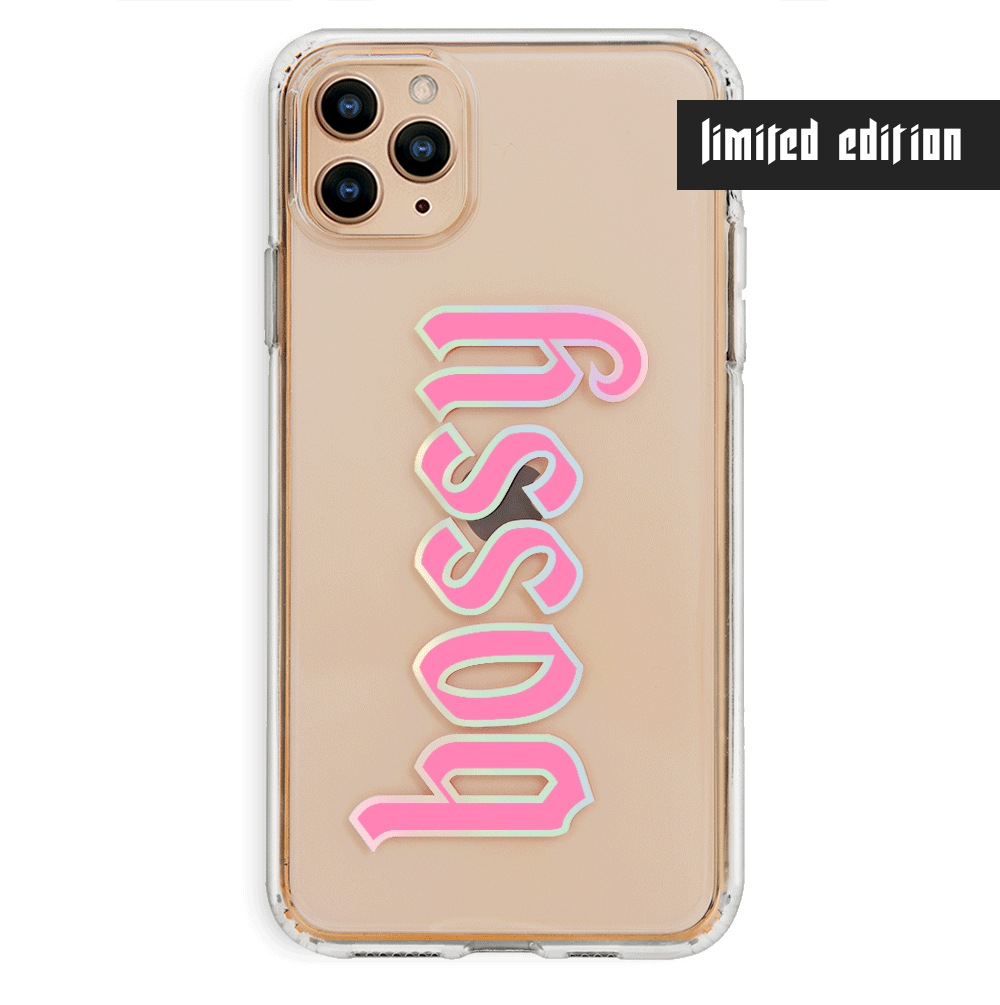 Bossy Clear iPhone Case