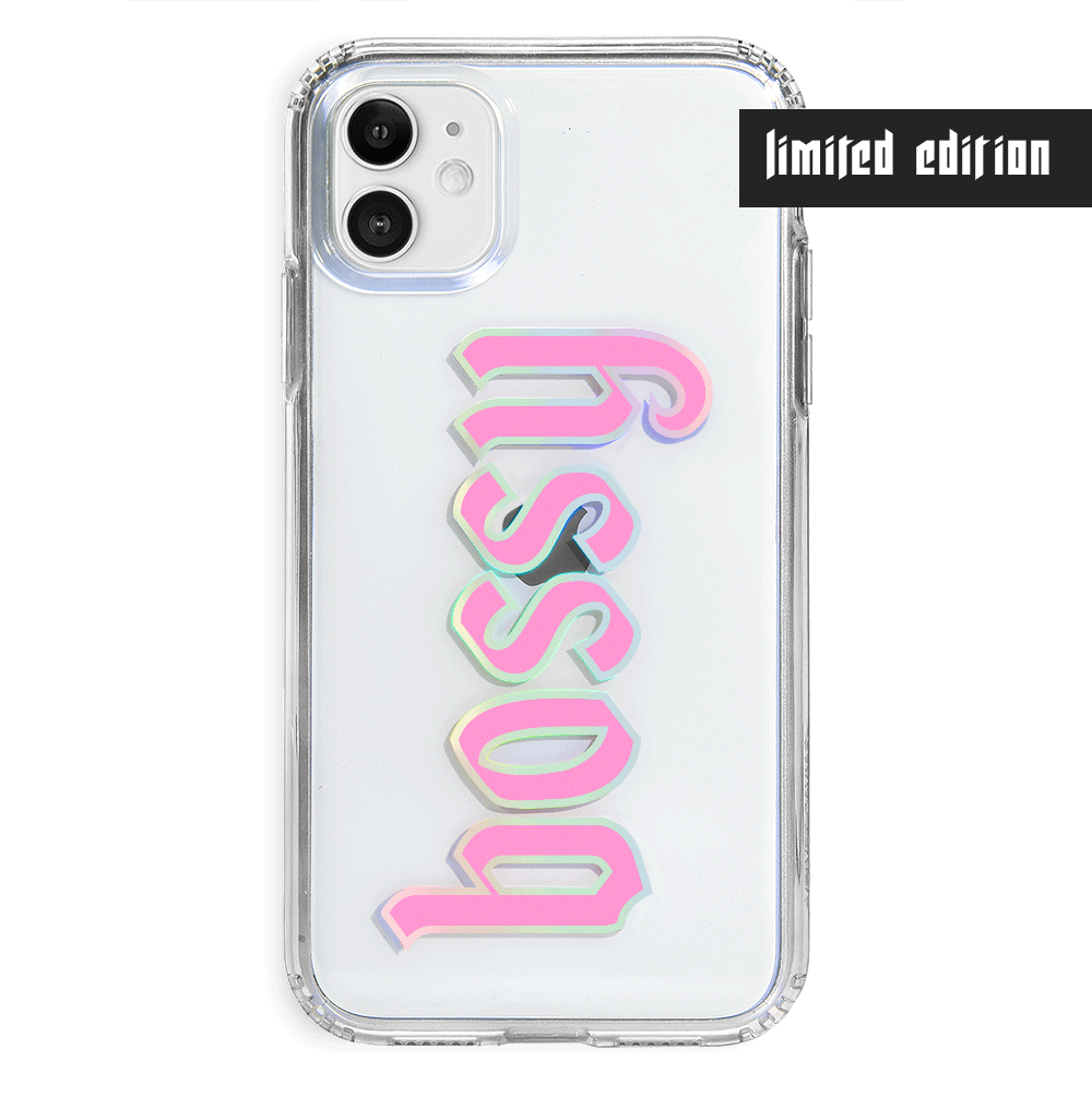 Bossy Clear iPhone Case