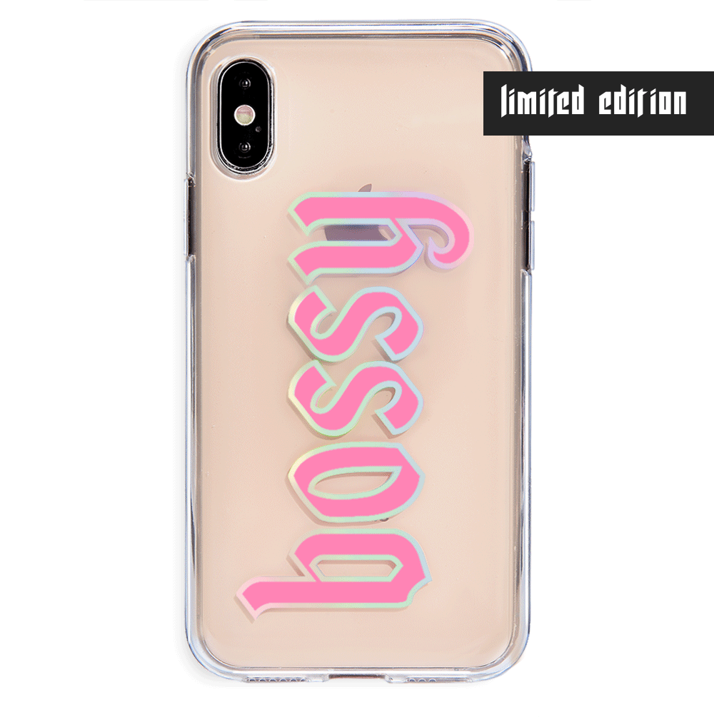 Bossy Clear iPhone Case