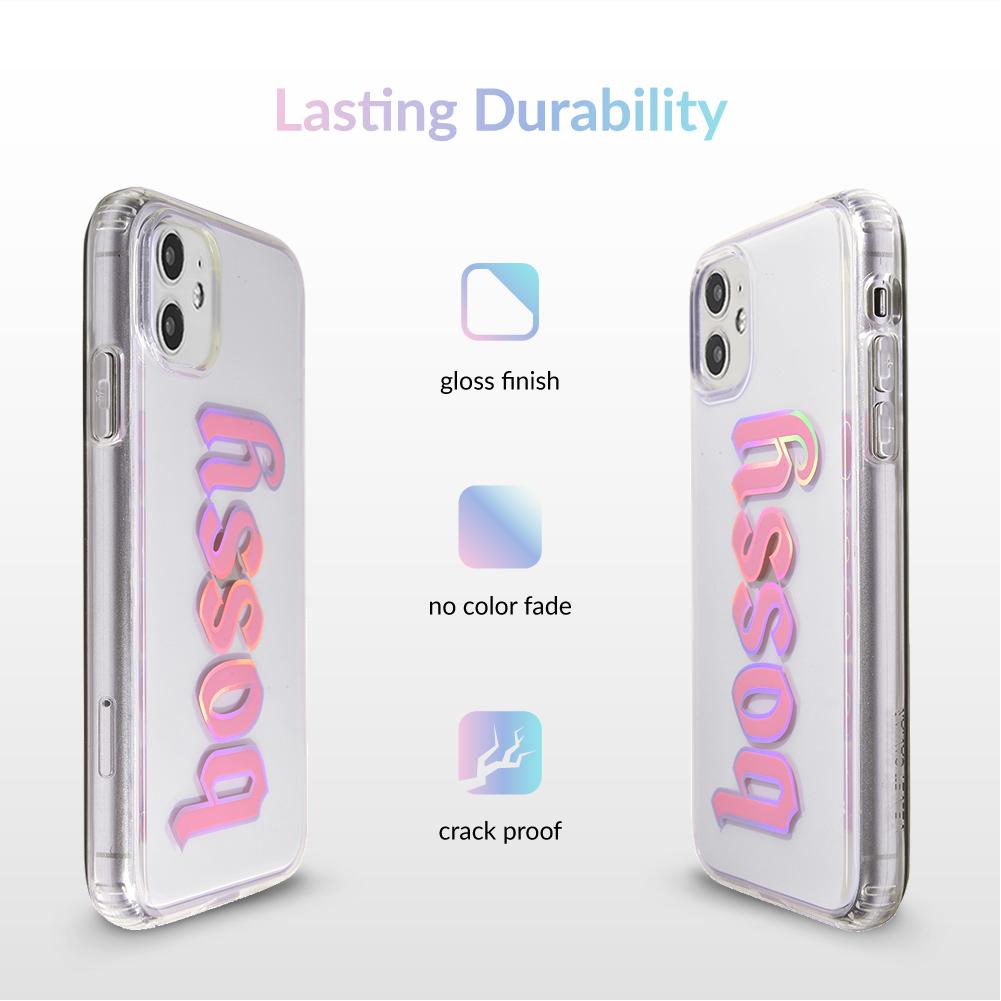Bossy Clear iPhone Case