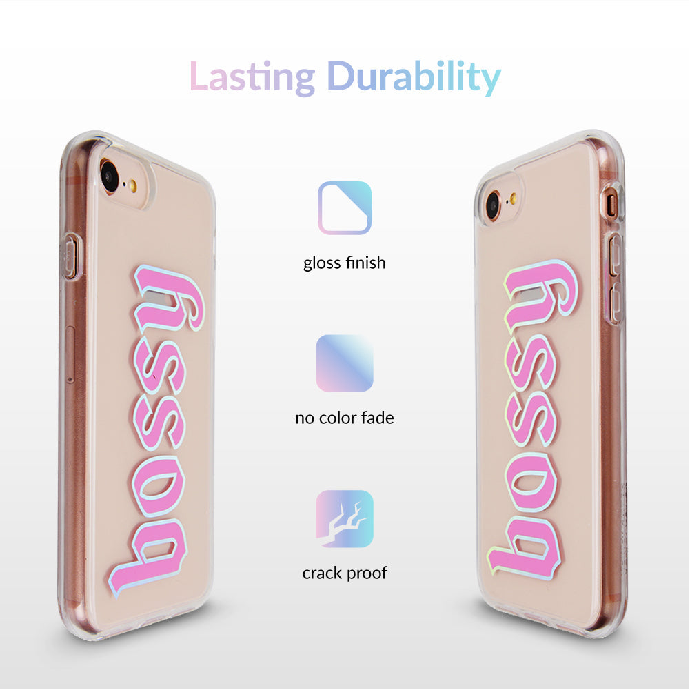 Bossy Clear iPhone Case