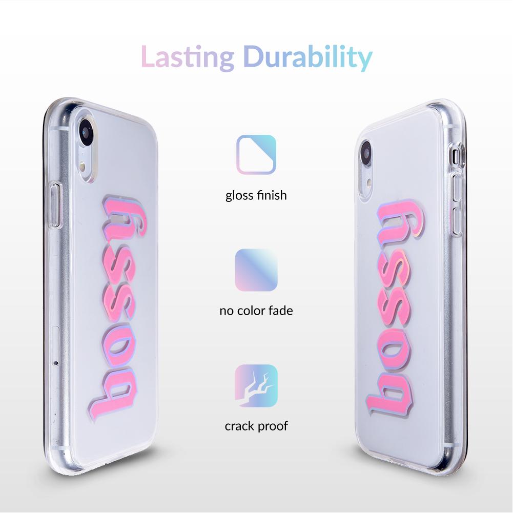 Bossy Clear iPhone Case