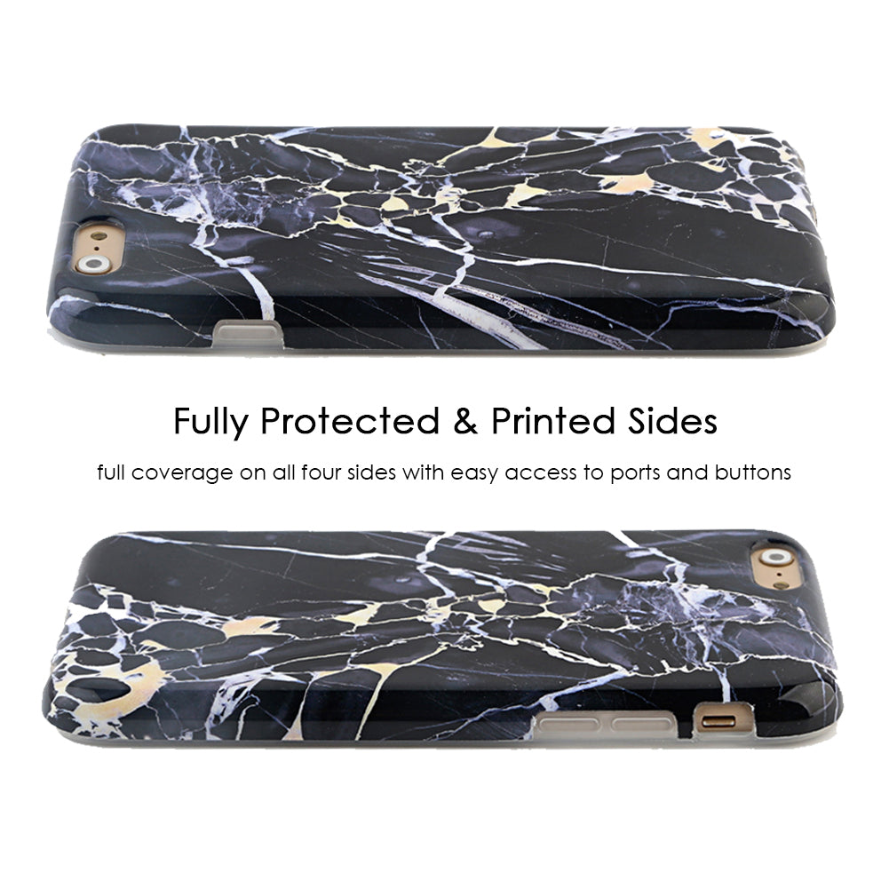 Black Panther Marble iPhone Case