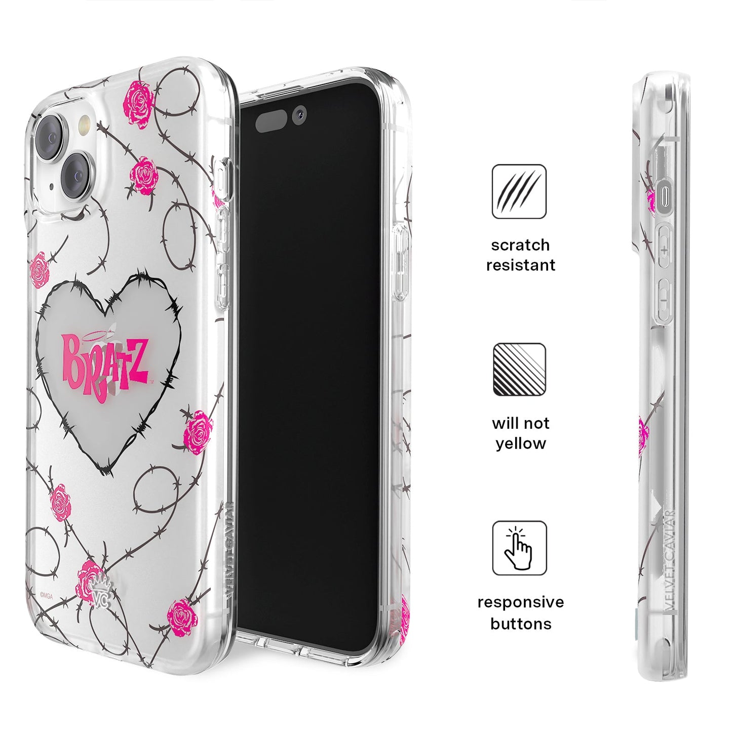 Bratz Barbwire Babe iPhone Case
