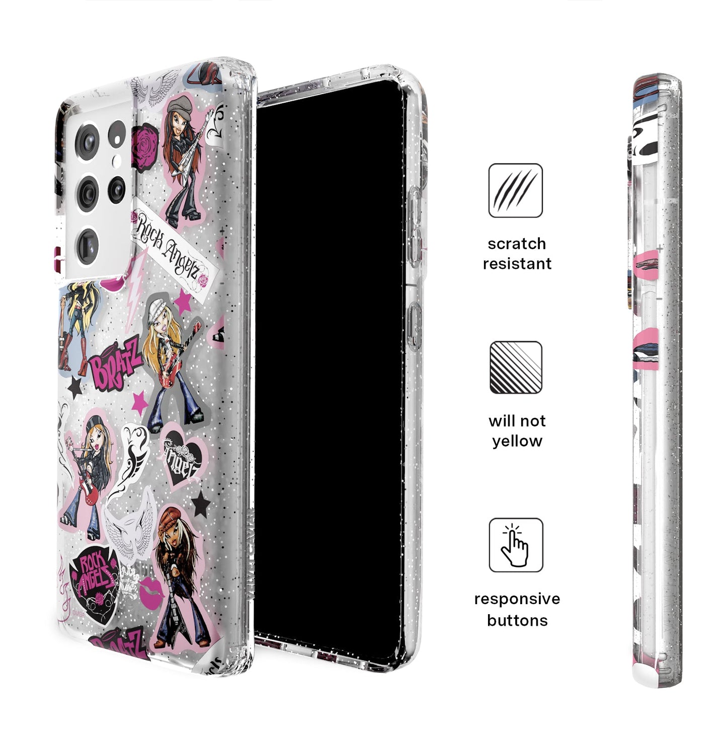 Bratz Rock Angelz Glitter Samsung Case