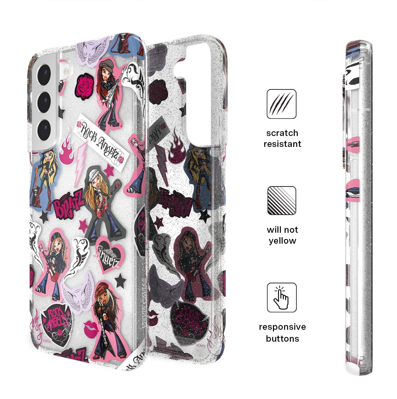 Bratz Rock Angelz Glitter Samsung Case