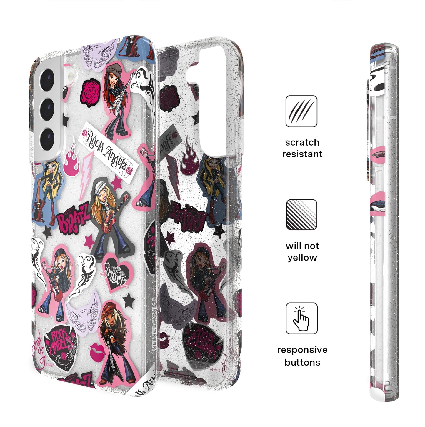Bratz Rock Angelz Glitter Samsung Case