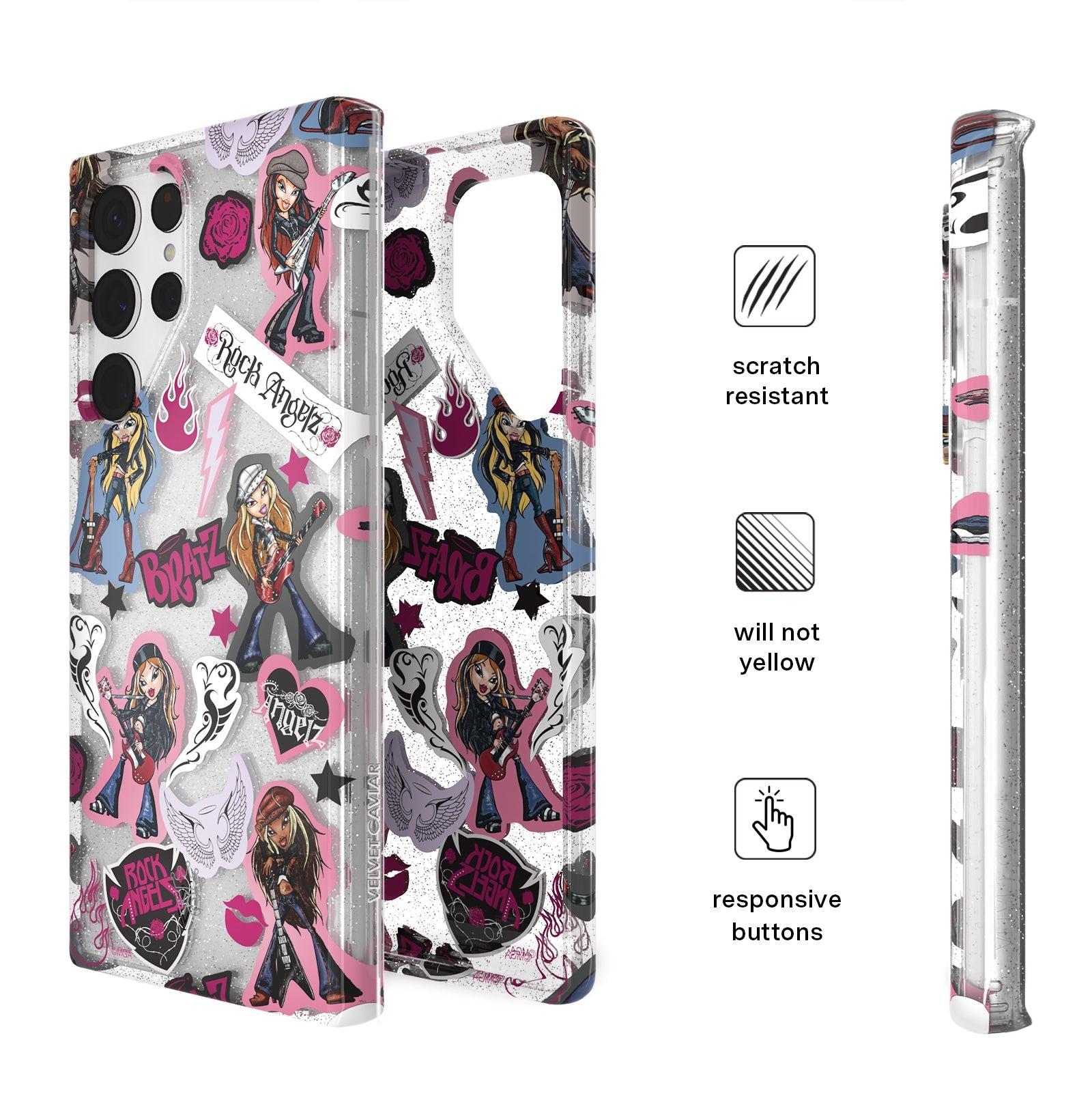 Bratz Rock Angelz Glitter Samsung Case
