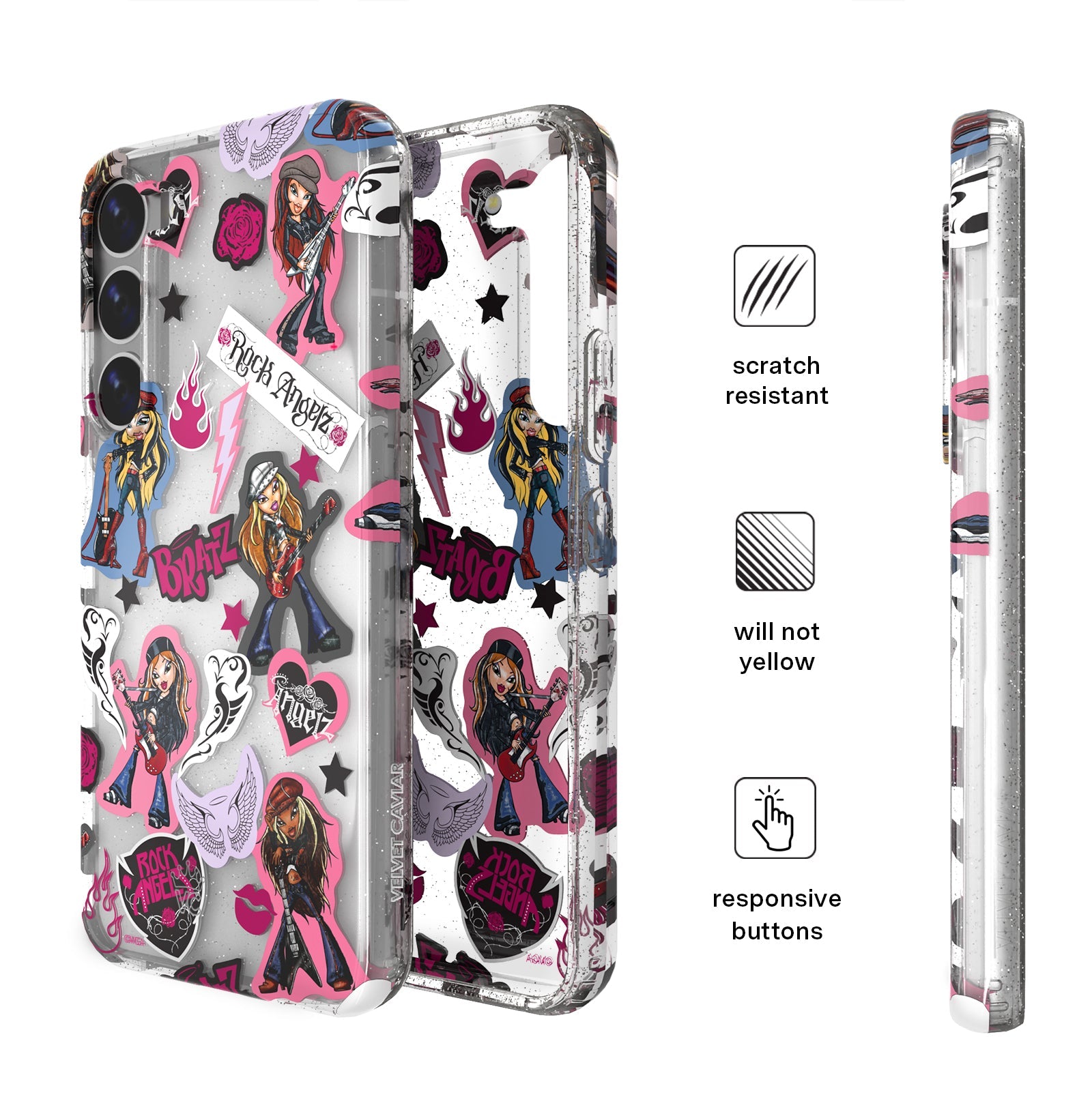 Bratz Rock Angelz Glitter Samsung Case