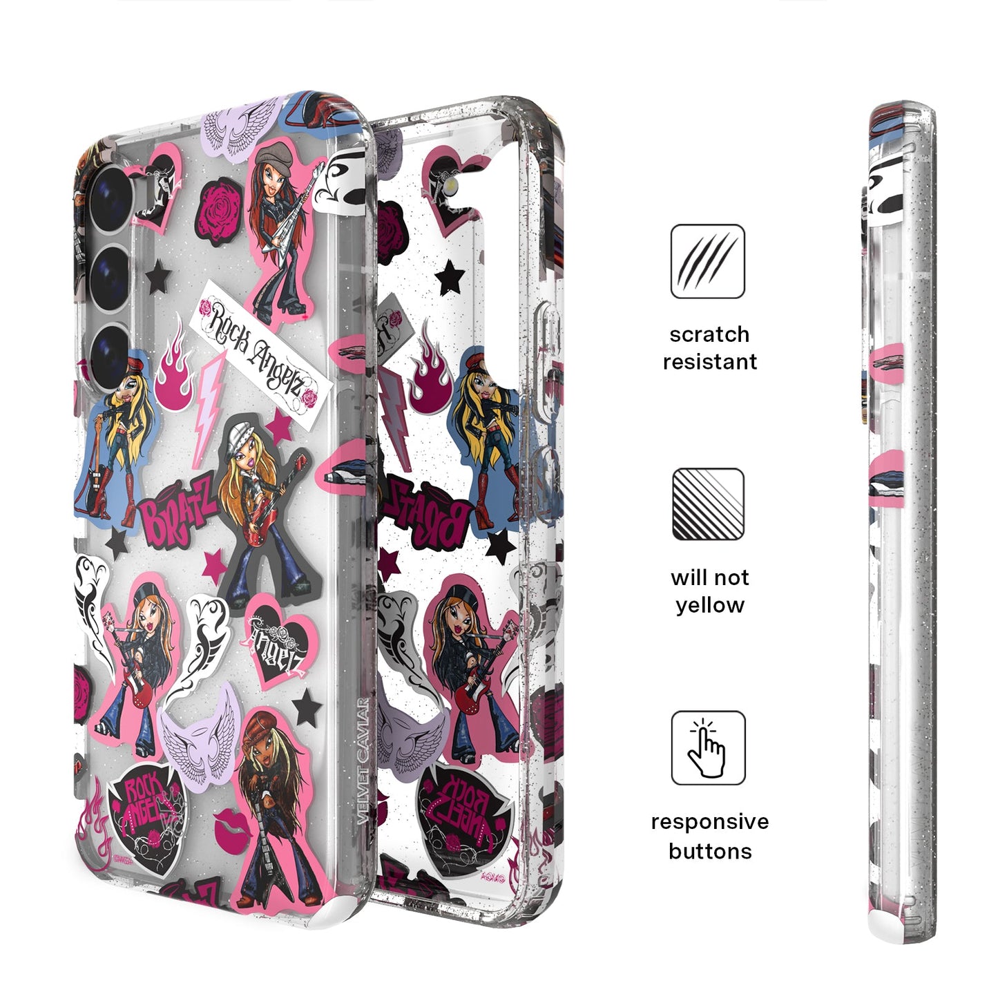 Bratz Rock Angelz Glitter Samsung Case