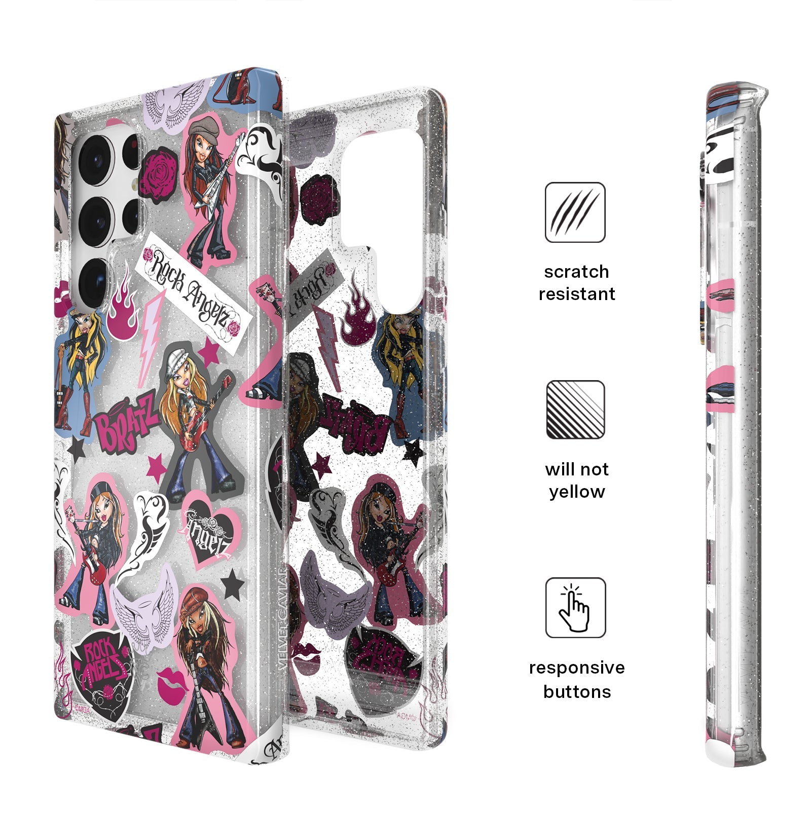 Bratz Rock Angelz Glitter Samsung Case