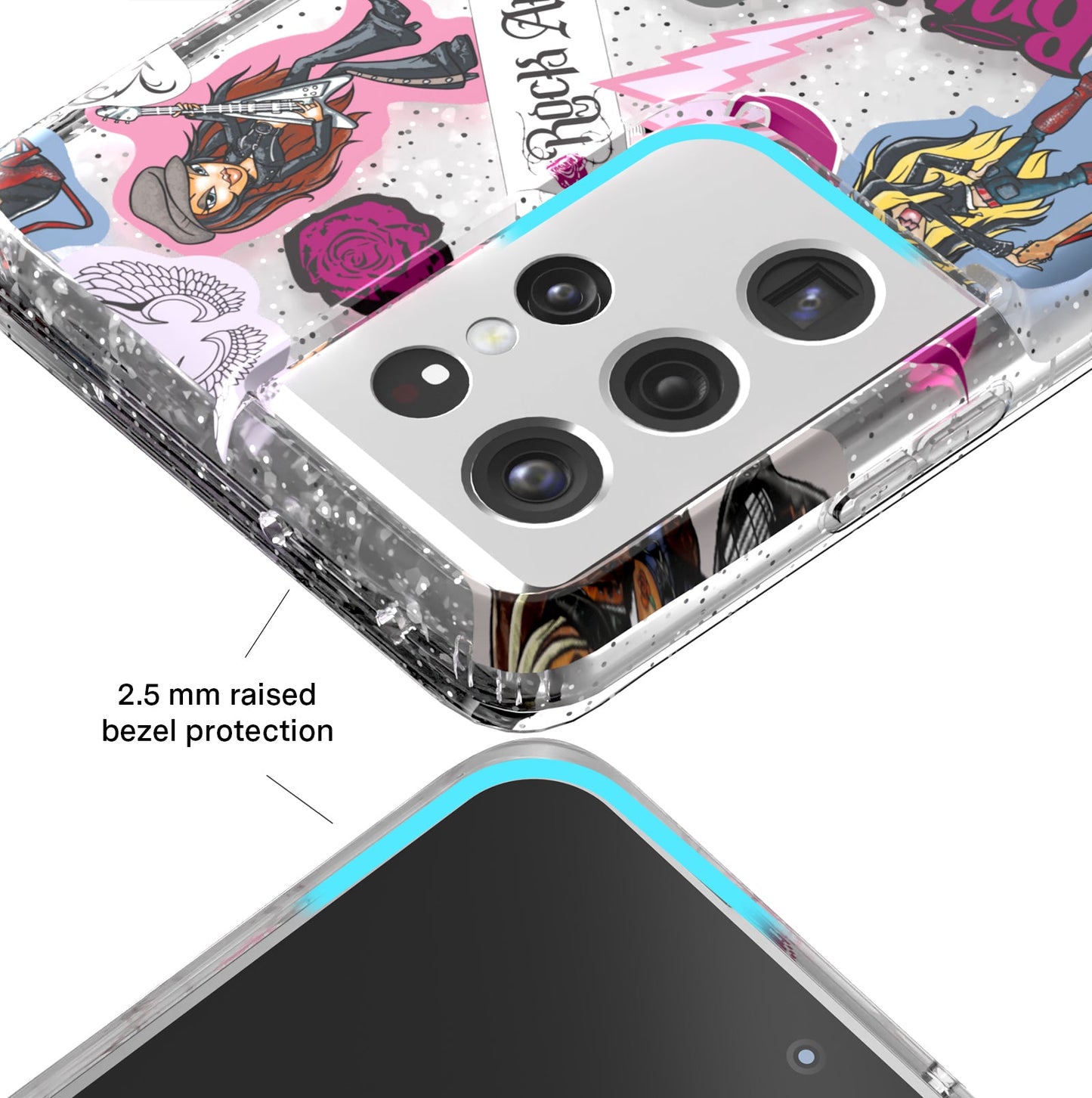 Bratz Rock Angelz Glitter Samsung Case