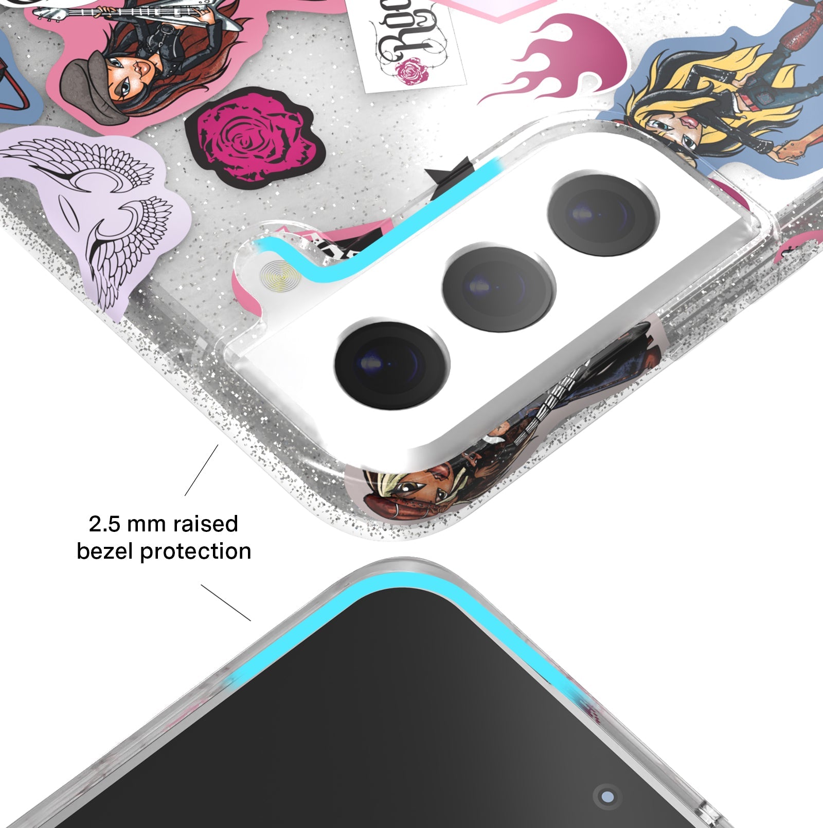 Bratz Rock Angelz Glitter Samsung Case