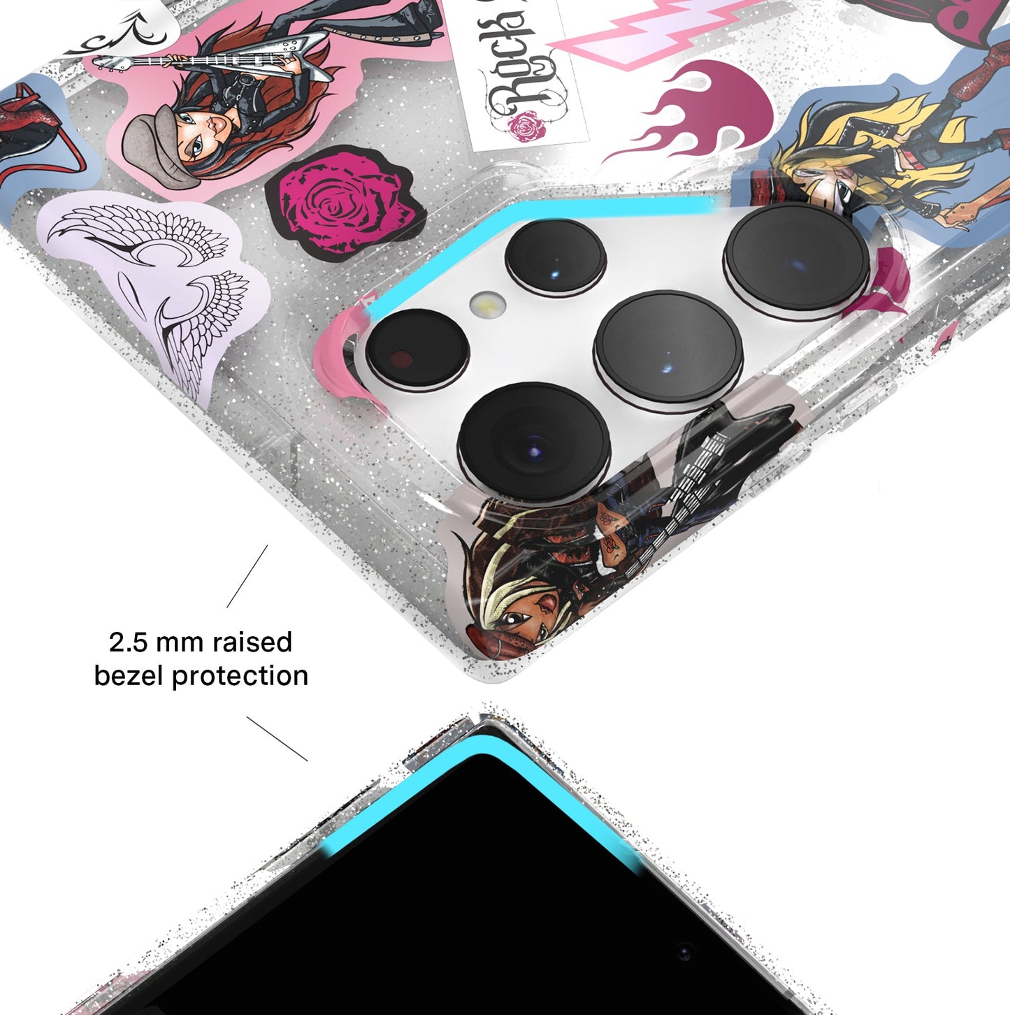 Bratz Rock Angelz Glitter Samsung Case