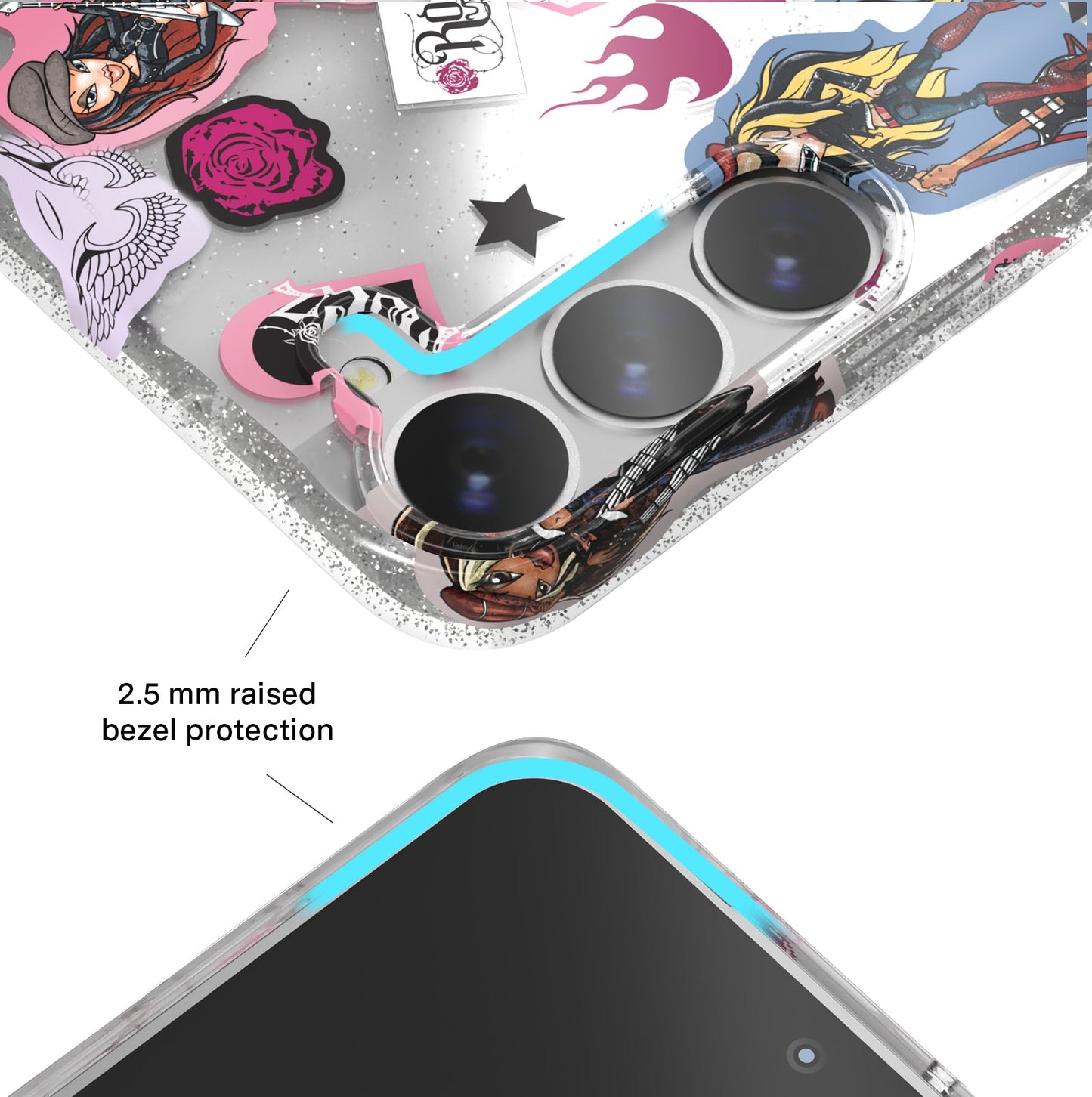 Bratz Rock Angelz Glitter Samsung Case