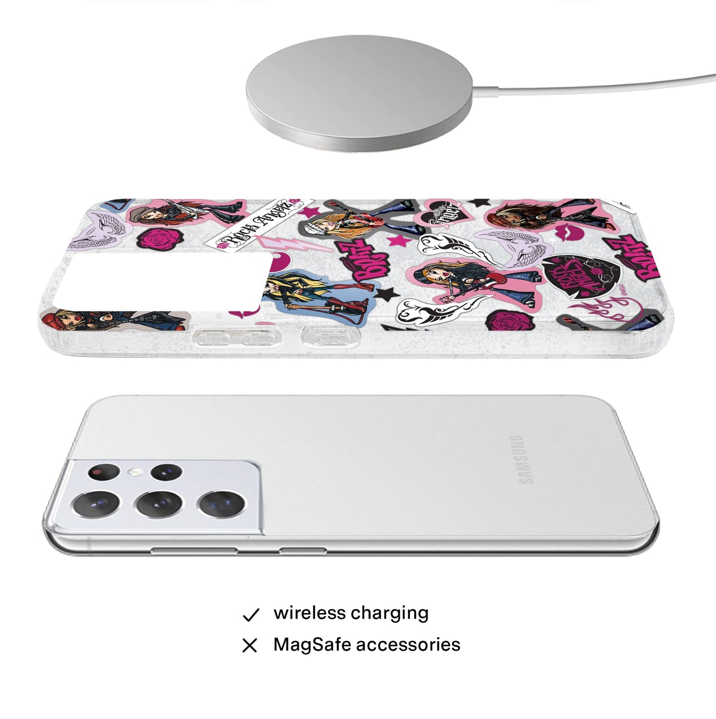 Bratz Rock Angelz Glitter Samsung Case