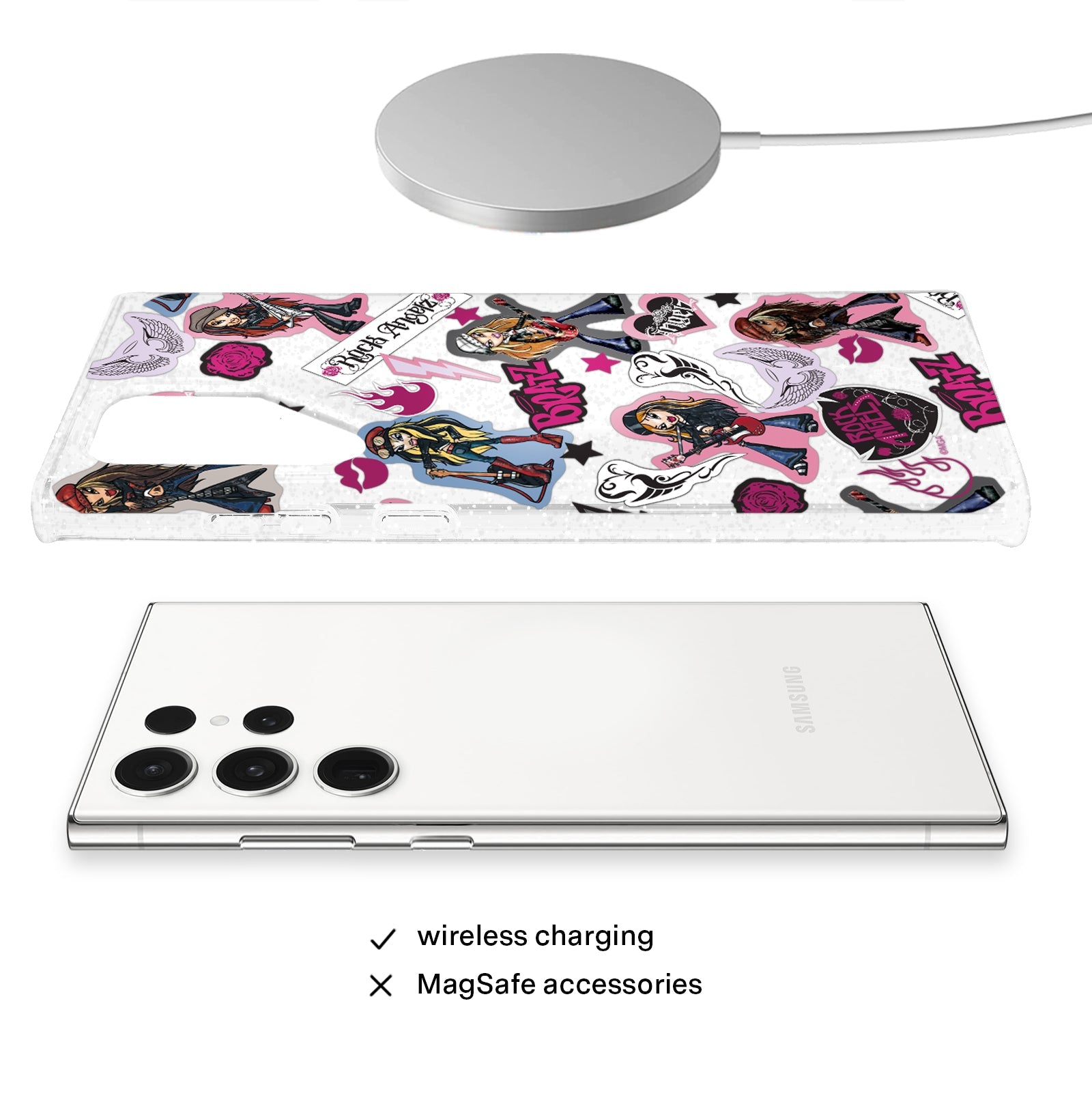 Bratz Rock Angelz Glitter Samsung Case