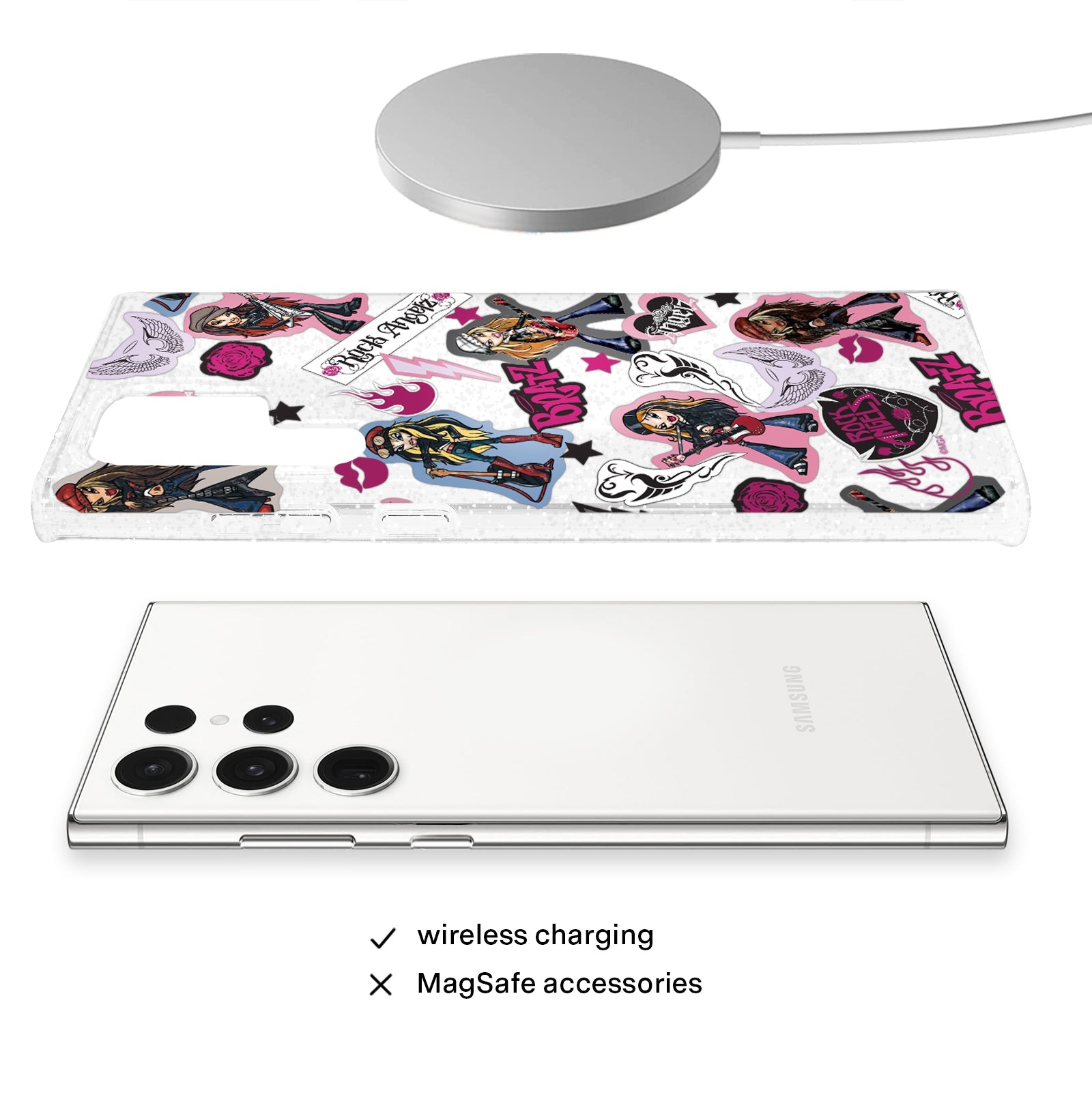 Bratz Rock Angelz Glitter Samsung Case