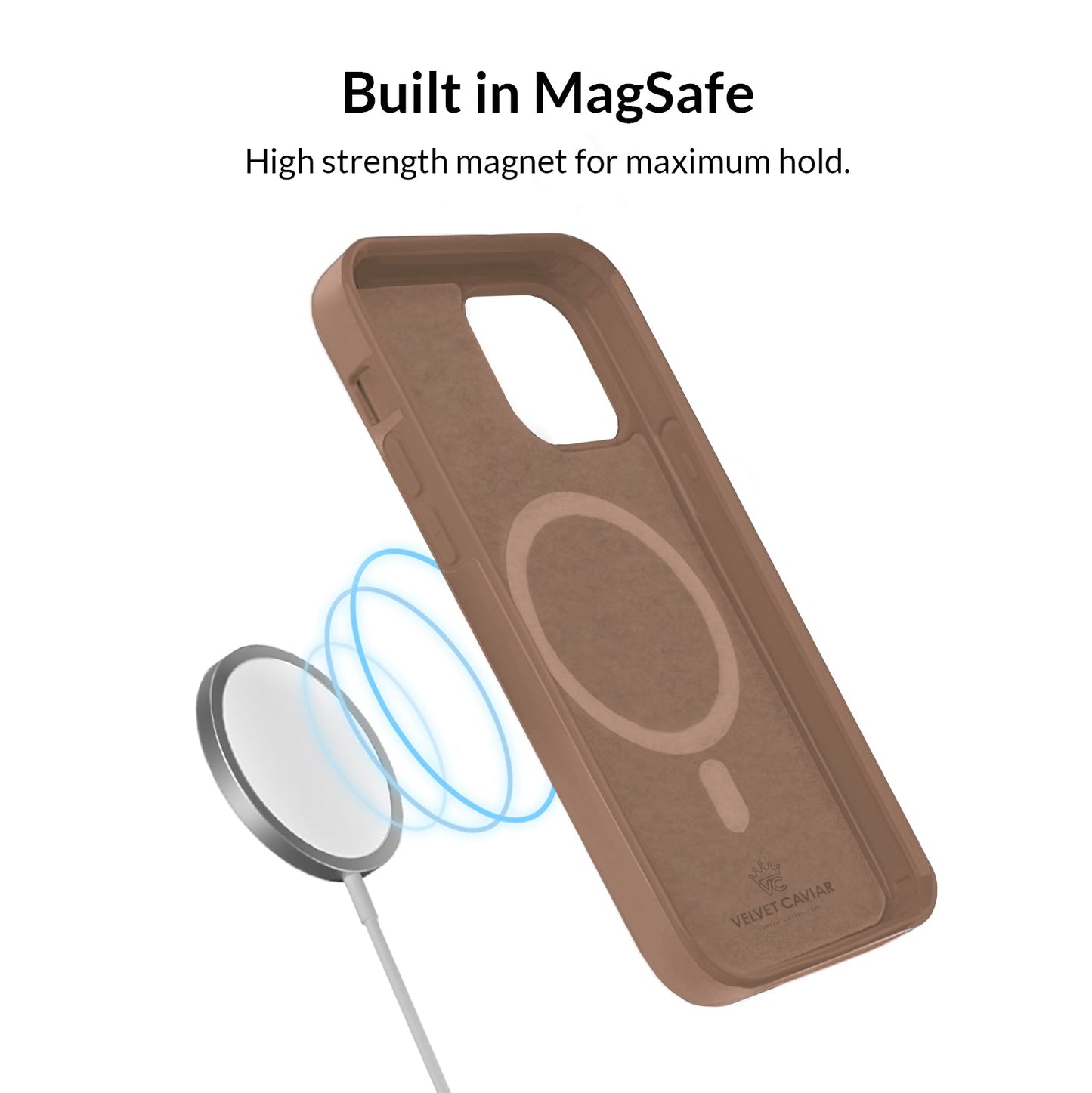 Brown Silicone iPhone Case