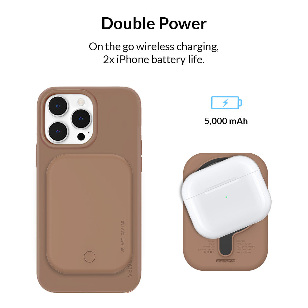 Brown MagSafe Battery Power Pack
