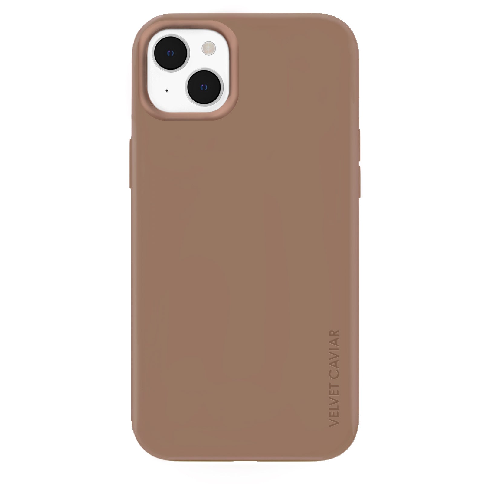 Brown Silicone iPhone Case